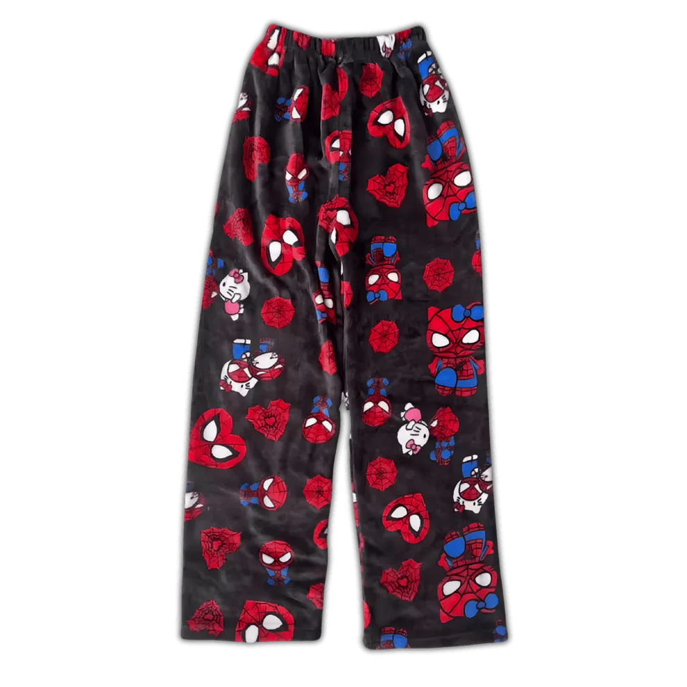 Hello Kitty x Spiderman Pajama Pants