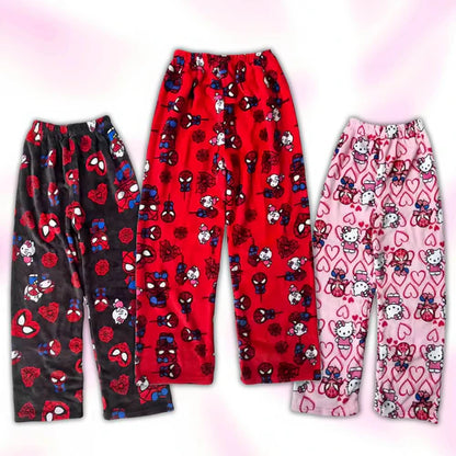 Hello Kitty x Spiderman Pajama Pants