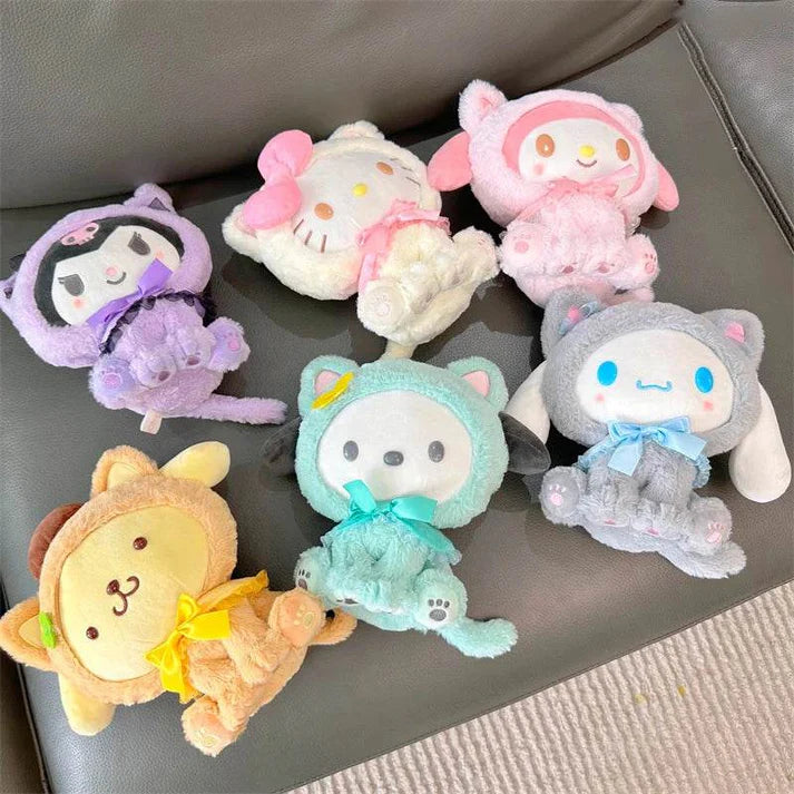 Cute Cat Series Plushie Keychains (10cm/4") (70)